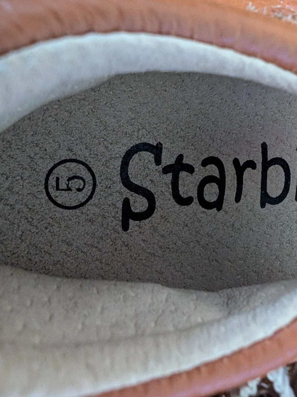 Toddler Starbie Brown Leather Mary Jane Shoes